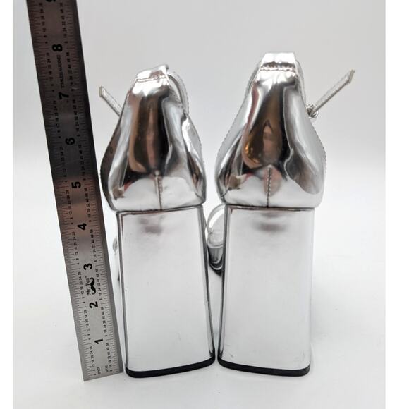 Steve Madden Veronika Platform Chunky Block Heel Sandal Women's Size US10 EU40.5 - Picture 11 of 13